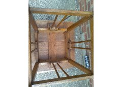 Wylie and Lochhead. A good quality pair of Arts and Crafts oak Inlaid side tables and one other - Thumbnail 7