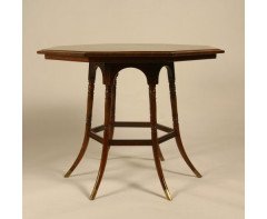 E W Godwin for William Watt. An Anglo-Japanese rosewood table - Thumbnail 1