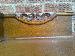 Arthur Simpson. An exceptional quality Arts and Crafts corner cupboard - Thumbnail 6