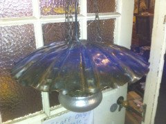 WAS Benson (style of). A good quality Arts and Crafts copper ceiling light - Thumbnail 4