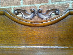 Arthur Simpson. An exceptional quality Arts and Crafts corner cupboard - Thumbnail 7