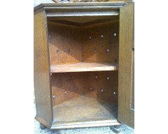 Arthur Simpson. An exceptional quality Arts and Crafts corner cupboard - Thumbnail 10