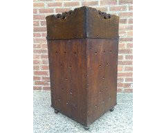 Arthur Simpson. An exceptional quality Arts and Crafts corner cupboard - Thumbnail 12