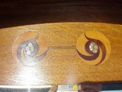 E A Taylor for Wylie and Lochhead. An oak Arts and Crafts sideboard - Thumbnail 3