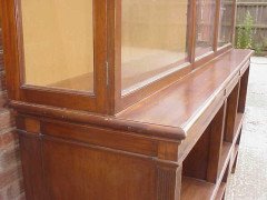 E W Godwin for Collinson and Lock. An eight leg Anglo-Japanese sideboard with brass sabots - Thumbnail 11