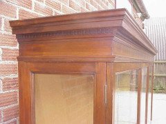 E W Godwin for Collinson and Lock. An eight leg Anglo-Japanese sideboard with brass sabots - Thumbnail 13