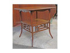 E W Godwin for Collinson and Lock. An exceptional quality Anglo-Japanese mahogany sidetable - Thumbnail 3