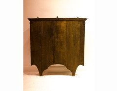 E W Godwin for Collinson and Lock. A fine set of hanging oak wall shelves - Thumbnail 3