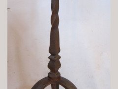 An Arts and Crafts adjustable iron standard lamp - Thumbnail 6