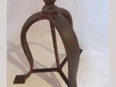 An Arts and Crafts adjustable iron standard lamp - Thumbnail 8