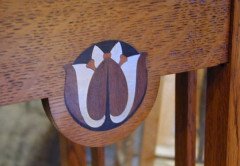 G M Ellwood for J S Henry. An Arts and Crafts oak centre table - Thumbnail 3