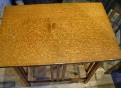 G M Ellwood for J S Henry. An Arts and Crafts oak centre table - Thumbnail 4