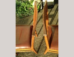 Edward Barnsley. A set of six Acorn Industries dining chairs with leather drop in seats. - Thumbnail 3