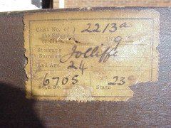 Edwin B Joliffe. A stunning Arts and Crafts stained wood and Gesso cabinet - Thumbnail 7