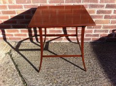 E W Godwin for Collinson and Lock. A mahogany tea table - Thumbnail 5