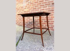 E W Godwin for Collinson and Lock. A mahogany tea table - Thumbnail 7
