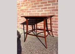 E W Godwin for Collinson and Lock. A mahogany tea table - Thumbnail 8