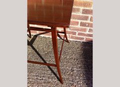 E W Godwin for Collinson and Lock. A mahogany tea table - Thumbnail 12