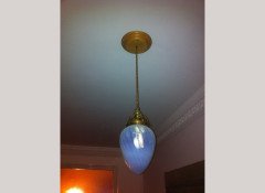 A set of four swirl Vaseline shade - Thumbnail 1