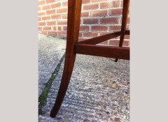 E W Godwin for Collinson and Lock. A mahogany tea table - Thumbnail 13