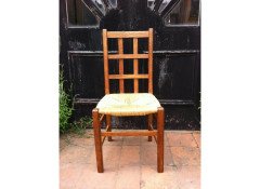 Heals of London. A rush seat side chair - Thumbnail 1