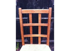 Heals of London. A rush seat side chair - Thumbnail 4