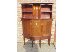 G M Ellwood for J S Henry. An inlaid display cabinet - Thumbnail 1