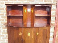 G M Ellwood for J S Henry. An inlaid display cabinet - Thumbnail 3
