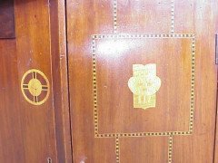G M Ellwood for J S Henry. An inlaid display cabinet - Thumbnail 7