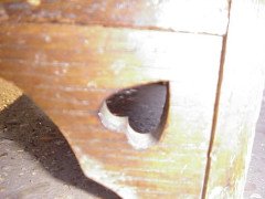 Wylie and Lochhead. An Arts and Crafts boot oak cupboard - Thumbnail 4