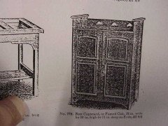Wylie and Lochhead. An Arts and Crafts boot oak cupboard - Thumbnail 6