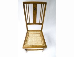 Ambrose Heal. A good pair of Arts and Crafts oak side chairs - Thumbnail 4