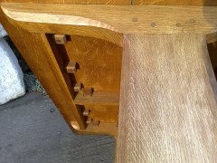 Eric Sharp. An oak dining table and sideboard attributed to Gordon Russell or possibly by Eric Sharp. - Thumbnail 4