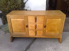 Eric Sharp. An oak dining table and sideboard attributed to Gordon Russell or possibly by Eric Sharp. - Thumbnail 6