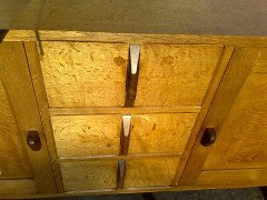 Eric Sharp. An oak dining table and sideboard attributed to Gordon Russell or possibly by Eric Sharp. - Thumbnail 10