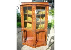 G M Ellwood for J S Henry. A Glasgow Style break front display cabinet - Thumbnail 1