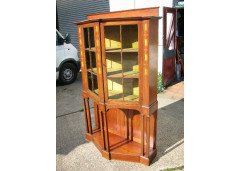 G M Ellwood for J S Henry. A Glasgow Style break front display cabinet - Thumbnail 2