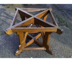 A W N Pugin for J G Crace. An outstanding oak centre table - Thumbnail 5