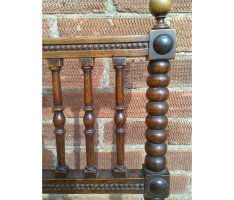 E W Godwin (attributed). A set of six simulated rosewood and caned dining chairs - Thumbnail 7
