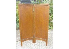A superb Glasgow School oak folding firescreen - Thumbnail 5