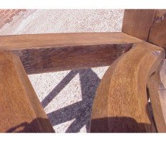 A W N Pugin for J G Crace. An outstanding oak centre table - Thumbnail 14