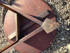 Heals of London. A rare oak cricket table - Thumbnail 8