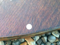 Heals of London. A rare oak cricket table - Thumbnail 10