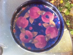 William Moorcroft. A large pomegranate fruit bowl - Thumbnail 3