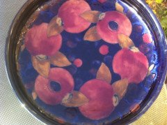 William Moorcroft. A large pomegranate fruit bowl - Thumbnail 4