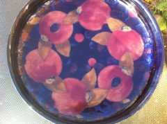 William Moorcroft. A large pomegranate fruit bowl - Thumbnail 5