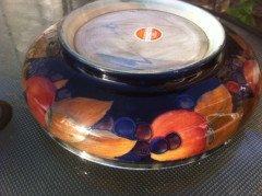 William Moorcroft. A large pomegranate fruit bowl - Thumbnail 14
