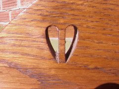 E A Taylor. A Glasgow School Arts and Crafts oak stickstand - Thumbnail 9
