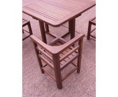 Heals of London. A rare classic teak garden suite of superior design - Thumbnail 2