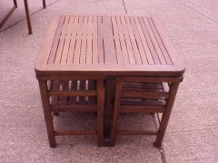 Heals of London. A rare classic teak garden suite of superior design - Thumbnail 6